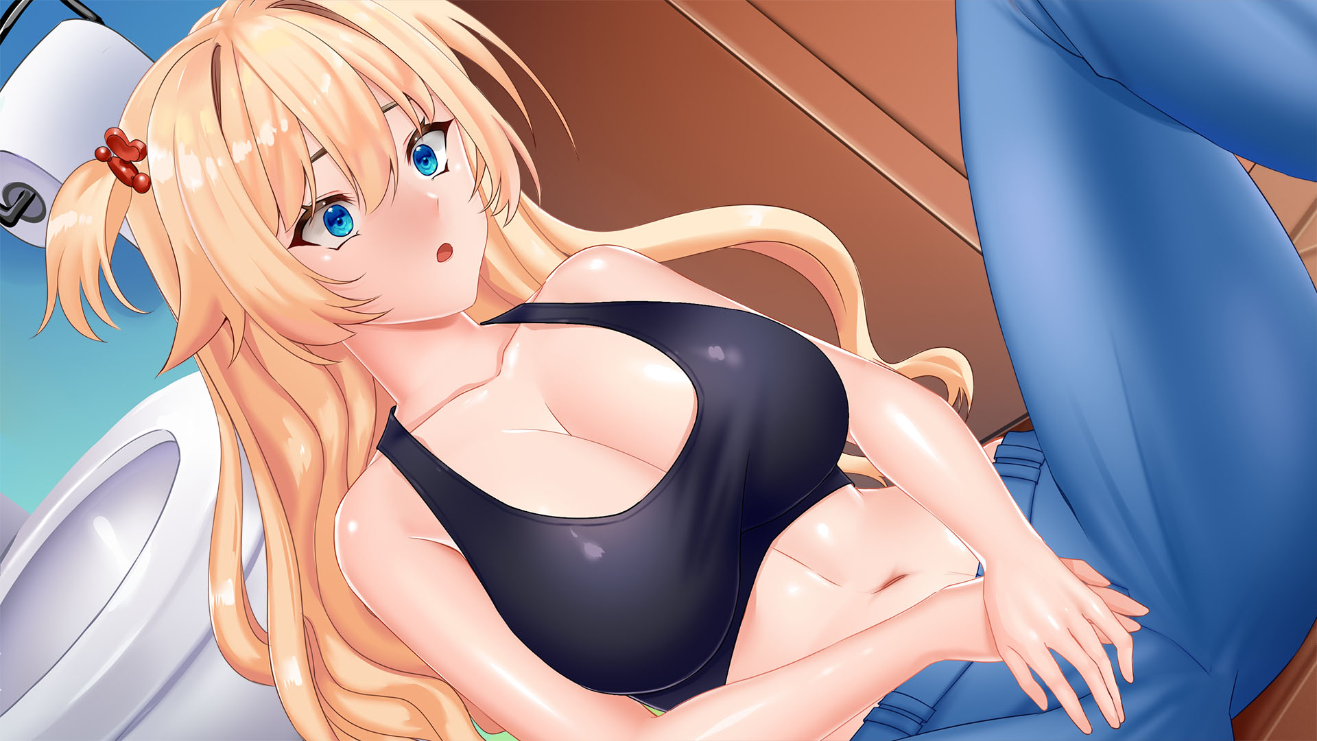 Animated Gif Of Busty Ecchi Oppai Hentai Warrior Game Babe In A Gaming Sprite From Trollbusters