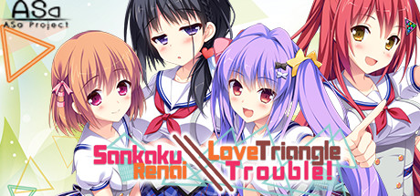 Sankaku Renai: Love Triangle Trouble Logo