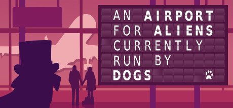 An Airport for Aliens Currently Run by Dogs Logo