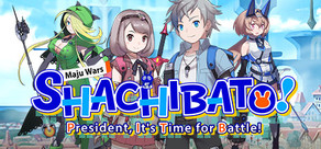 Shachibato! President, It's Time for Battle! Maju Wars Logo