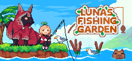 Luna's Fishing Garden Logo