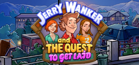 Jerry Wanker and the Quest to get Laid Logo