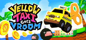 Yellow Taxi Goes Vroom Logo