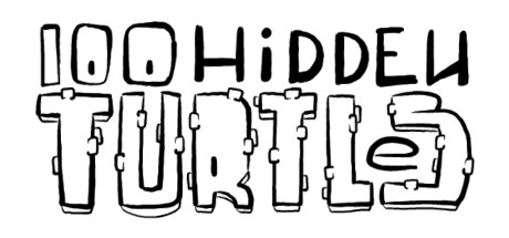 100 hidden turtles Logo