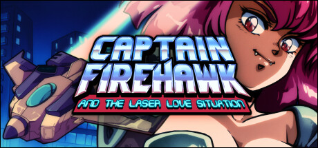 Captain Firehawk and the Laser Love Situation Logo