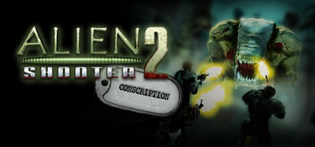 Alien Shooter 2 Conscription Logo
