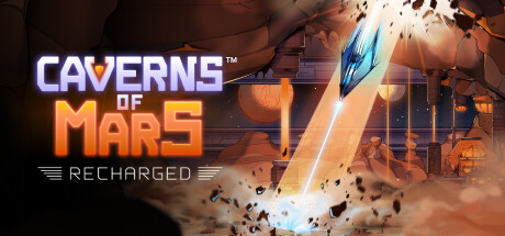 Caverns of Mars: Recharged Logo
