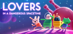 Lovers in a Dangerous Spacetime Logo