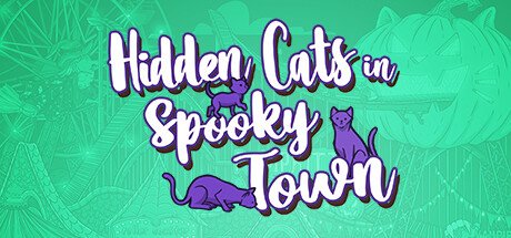 Hidden Cats in Spooky Town Logo