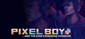 Pixel Boy and the Ever Expanding Dungeon Logo