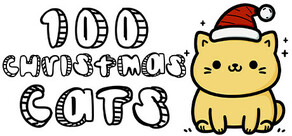 100 Christmas Cats Logo