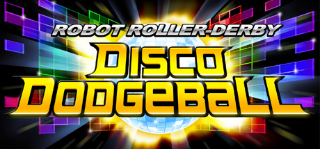 Robot Roller-Derby Disco Dodgeball Logo