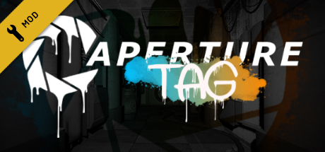 Aperture Tag: The Paint Gun Testing Initiative Logo