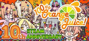 100% Orange Juice Logo