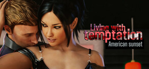 Living with temptation: American sunset Logo