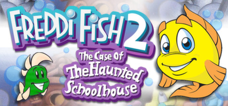 Freddi Fish 2: The Case of the Haunted Schoolhouse Logo