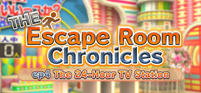 The Escape Room Chronicles ep4:The 24-Hour TV Station Logo