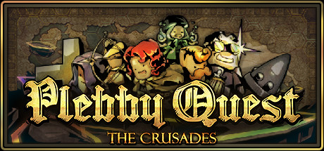 Plebby Quest: The Crusades Logo