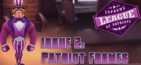 Supreme League of Patriots Issue 2: Patriot Frames Logo