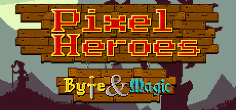 Pixel Heroes: Byte & Magic Logo