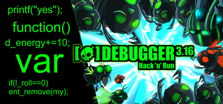 Debugger 3.16: Hack'n'Run Logo