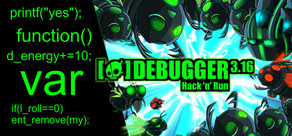 Debugger 3.16: Hack'n'Run Logo