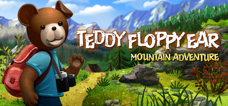 Teddy Floppy Ear - Mountain Adventure Logo