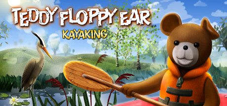 Teddy Floppy Ear - Kayaking Logo