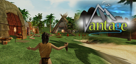 Vantage: Primitive Survival Game Logo