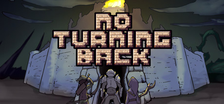 No Turning Back: The Pixel Art Action-Adventure Roguelike Logo