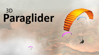 3D Paraglider Logo