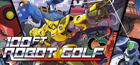 100ft Robot Golf Logo
