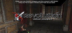 Revolution : Virtual Playspace Logo