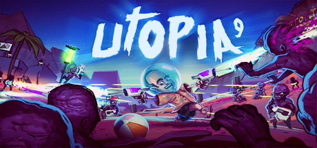 UTOPIA 9 - A Volatile Vacation Logo