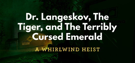 Dr. Langeskov, The Tiger, and The Terribly Cursed Emerald: A Whirlwind Heist Logo