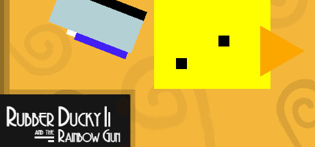 Rubber Ducky and the Rainbow Gun Logo