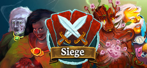 Siege - the card game Logo