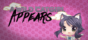 A Wild Catgirl Appears! Logo