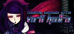 VA-11 Hall-A: Cyberpunk Bartender Action Logo