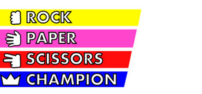 Rock Paper Scissors Champion Logo