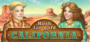 Rush for gold: California Logo