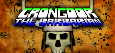 Crongdor the Barbarian Logo