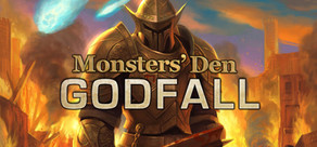 Monsters' Den: Godfall Logo