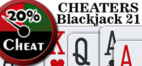 Cheaters Blackjack 21 Logo
