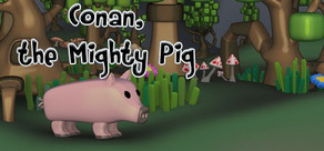 Conan the mighty pig Logo
