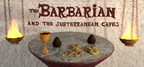 The Barbarian and the Subterranean Caves Logo
