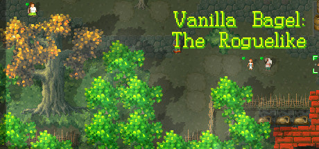 Vanilla Bagel: The Roguelike Logo