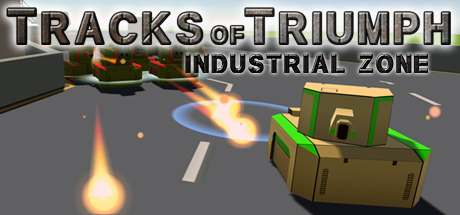 Tracks of Triumph: Industrial Zone Logo