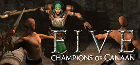 FIVE: Champions of Canaan Logo