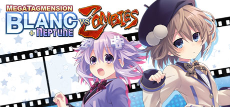 MegaTagmension Blanc + Neptune VS Zombies Logo